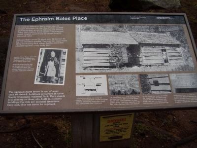 The Ephraim Bales Place Marker image. Click for full size.