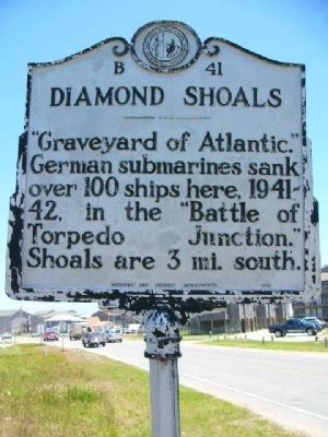 Diamond Shoals Marker image. Click for full size.