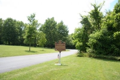 William Henry Harrison's Encampment Marker. Click for full size. William Henry Harrison's Encampment Marker image. Click for full size.