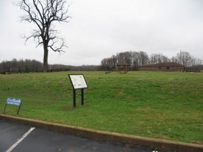 The Battle of Parker's Crossroads Marker. Click for full size. The Battle of Parker's Crossroads Marker image. Click for full size.