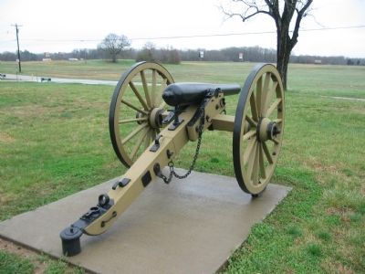 Replica 3-inch Rifle at Stop 3. Click for full size. Replica 3-inch Rifle at Stop 3 image. Click for full size.