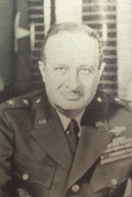 Photo of Major General Robert Sprague Beightler on Marker. Click for full size. Photo of Major General Robert Sprague Beightler on Marker image. Click for full size.