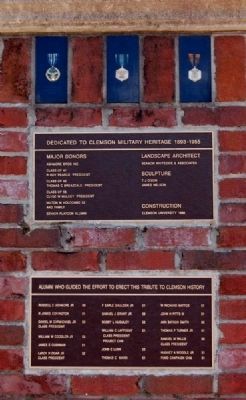 Military Heritage Plaza Marker image. Click for full size.