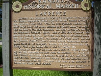Lawrence Marker image. Click for full size.