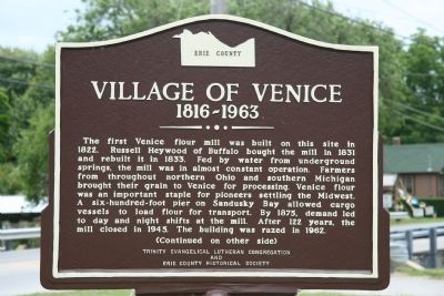 Village of Venice Marker image. Click for full size.