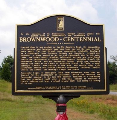 Brownwood-Centennial Marker. Click for full size. Brownwood-Centennial Marker image. Click for full size.