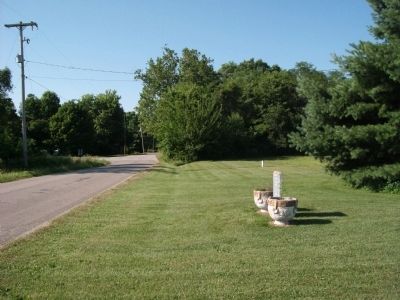 Looking South - - Lodi Mineral and Artesian Well Marker image. Click for full size.