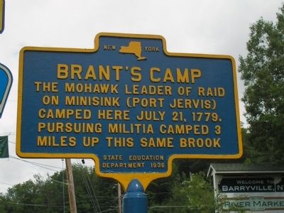 Brants Camp Marker image. Click for full size.