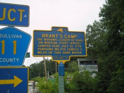 Marker in Barryville image. Click for full size.