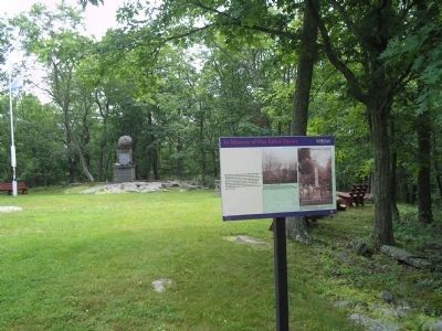 Marker in Minisink Battleground Park. Click for full size. Marker in Minisink Battleground Park image. Click for full size.
