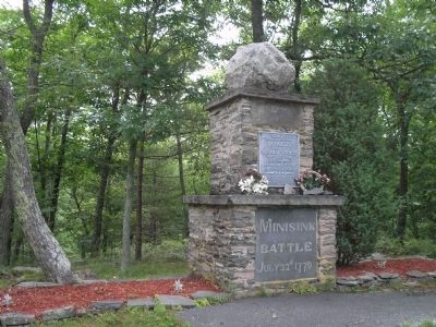 Minisink Monument. Click for full size. Minisink Monument image. Click for full size.