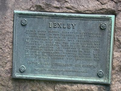 Bexley Marker image. Click for full size.