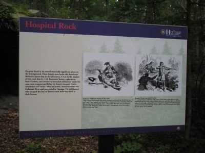 Hospital Rock Marker image. Click for full size.