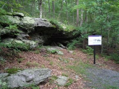 Marker in Minisink Battleground Park. Click for full size. Marker in Minisink Battleground Park image. Click for full size.
