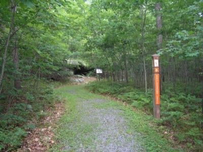 Marker on the Battleground Trail image. Click for full size.