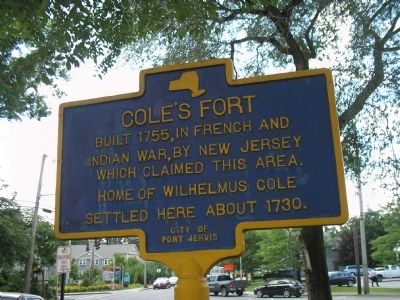 Coles Fort Marker image. Click for full size.