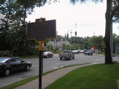 Marker in Port Jervis. Click for full size. Marker in Port Jervis image. Click for full size.