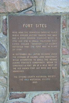 Fort Sites Marker image. Click for full size.