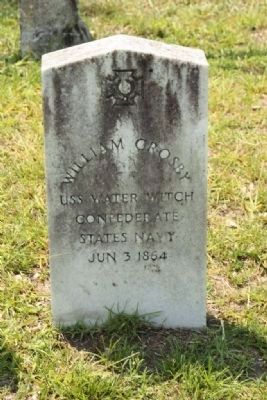 "Water Witch" Crewman in Laurel Grove Cemetery, Savannah image. Click for full size.