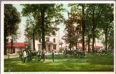 R.E. Lee Camp, Confederate Home, Richmond, Va. image. Click for full size.