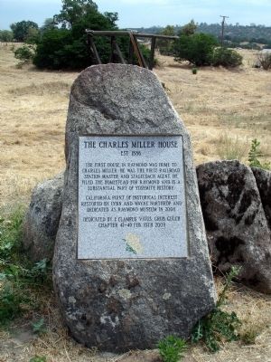 The Charles Miller House Marker image. Click for full size.