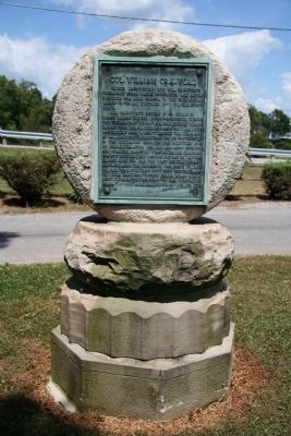 Col. William Crawford Marker. Click for full size. Col. William Crawford Marker image. Click for full size.