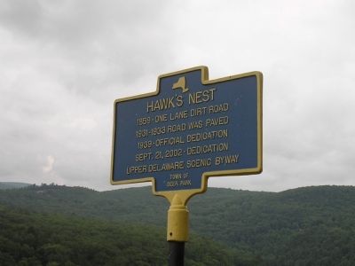 Hawks Nest Marker. Click for full size. Hawks Nest Marker image. Click for full size.