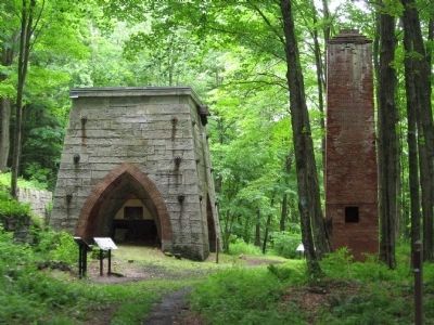 The Blast Furnace and Chimney. Click for full size. The Blast Furnace and Chimney image. Click for full size.