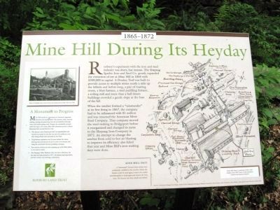 Mine Hill During Its Heyday image. Click for full size.