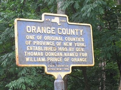 Orange County Marker. Click for full size. Orange County Marker image. Click for full size.