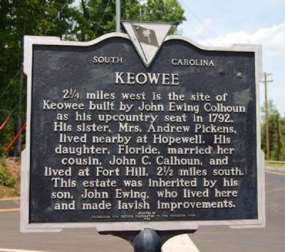 Keowee Marker image. Click for full size.
