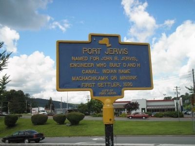 Port Jervis Marker image. Click for full size.