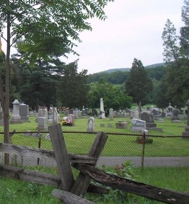 Machackemech Burying Ground. Click for full size. Machackemech Burying Ground image. Click for full size.