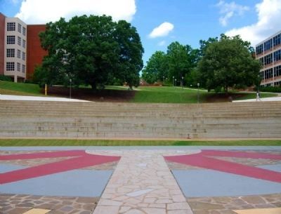Seating from Outdoor Theater Stage. Click for full size. Seating from Outdoor Theater Stage image. Click for full size.