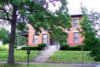 Meigs House and Marker image. Click for full size.
