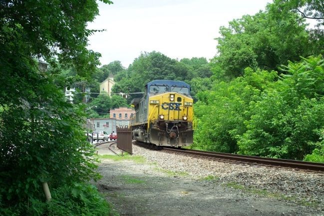 CSX Freight Train at Ellicott City image. Click for full size.