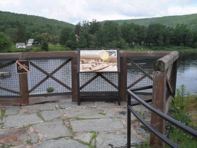 Delaware & Hudson Canal Marker. Click for full size. Delaware & Hudson Canal Marker image. Click for full size.