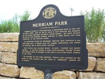 Merriam Park Marker image. Click for full size.