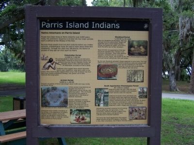 Parris Island Indians Marker image. Click for full size.