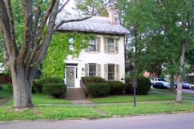 Merydith House and Marker. Click for full size. Merydith House and Marker image. Click for full size.
