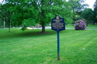Muskingum Park and Marker image, Touch for more information
