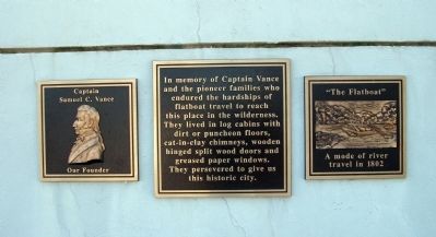 Captain Samuel C. Vance Marker. Click for full size. Captain Samuel C. Vance Marker image. Click for full size.