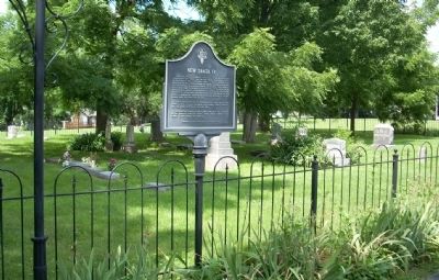 New Santa Fe Marker. Click for full size. New Santa Fe Marker image. Click for full size.