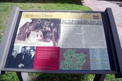 McKenney Library Marker image. Click for full size.