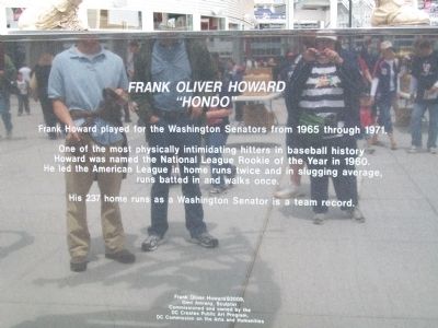 Frank Oliver Howard Marker. Click for full size. Frank Oliver Howard Marker image. Click for full size.