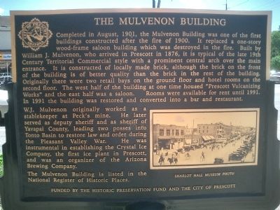 The Mulvenon Building Marker image. Click for full size.