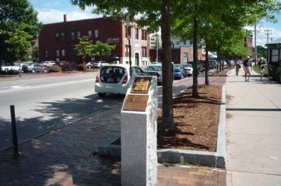 Portland Freedom Trail Marker. Click for full size. Portland Freedom Trail Marker image. Click for full size.