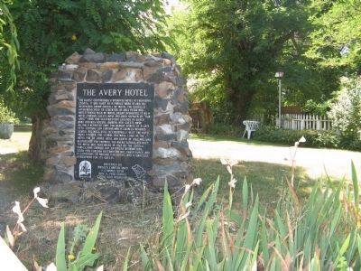 The Avery Hotel Marker. Click for full size. The Avery Hotel Marker image. Click for full size.