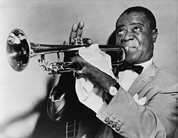 Louis Armstrong image. Click for full size.