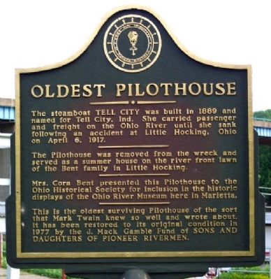Oldest Pilothouse Marker. Click for full size. Oldest Pilothouse Marker image. Click for full size.